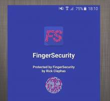 قفل گذاری روی اپلیکیشن های نصب شده با اثر انگشت توسط Finger Security